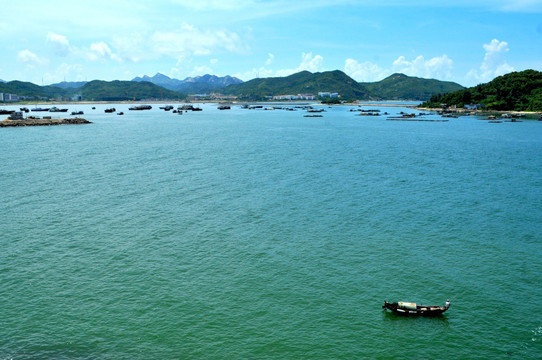 南海风光 东平渔港