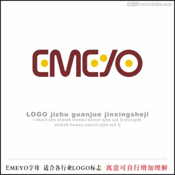 EMEYO字母 企業(yè)LOGO