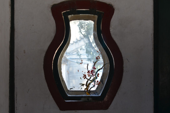 古窗 窗 颐和园