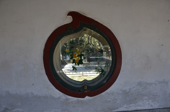 古窗 窗 颐和园