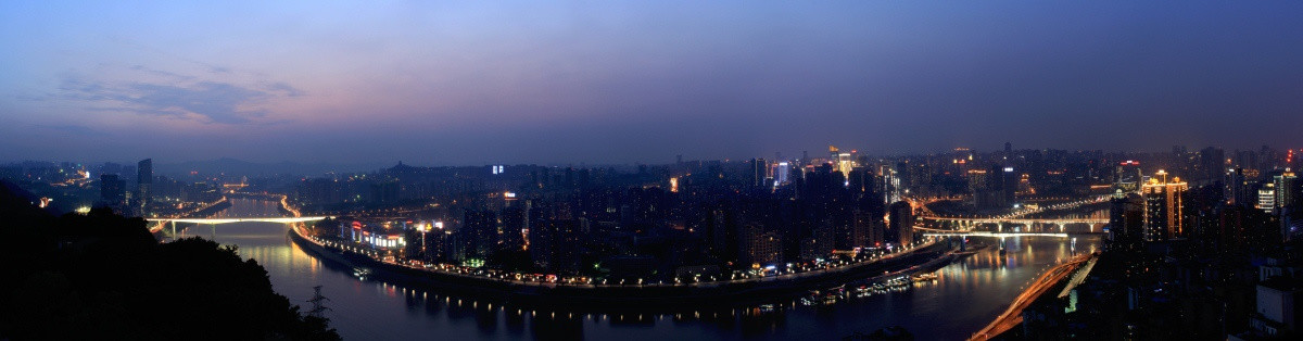 重庆夜景 山城夜景（合成大图）