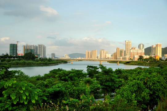 山水花园城市