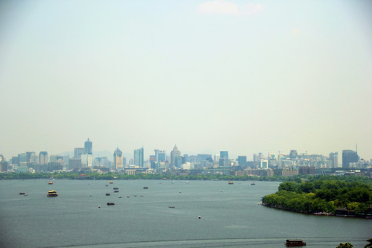 西湖全景