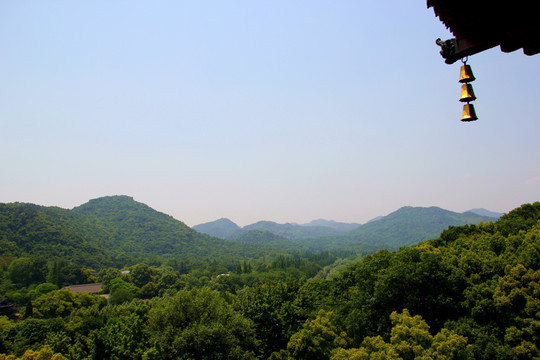 西湖 群山