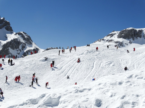 雪山