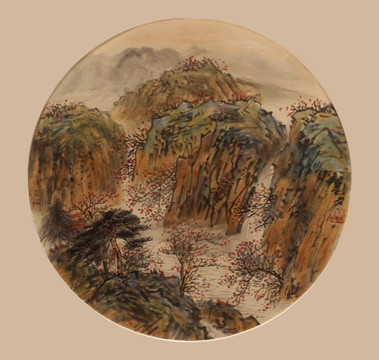 山水国画 小品装饰画