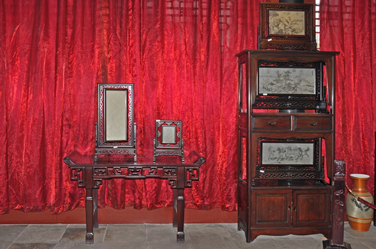 上海古猗园中式古典家具