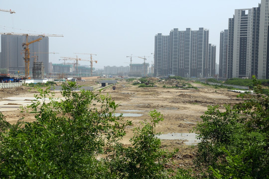 住宅楼建筑工地