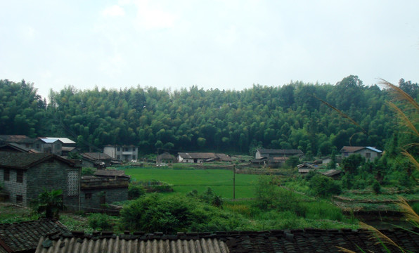 历史名村 翠竹洋（火山口）