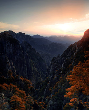 黄山西海大峡谷