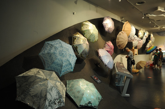 中国伞博物馆 丝绸伞 天堂伞