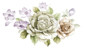 手繪花