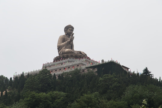 南山大佛 青铜坐佛