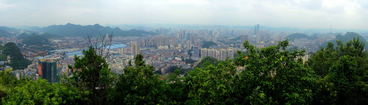 瞭望贵阳市全景