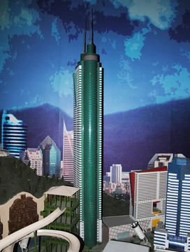 地王大厦模型