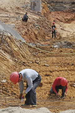 地铁建筑工地