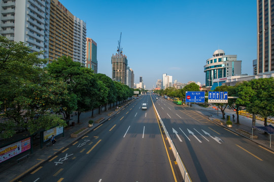 深圳城市道路 深南大道