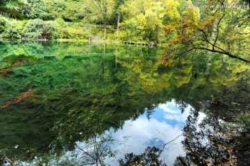 九寨沟自然风光