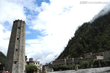 四川九寨沟甲藩古城