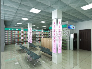 藥店效果圖