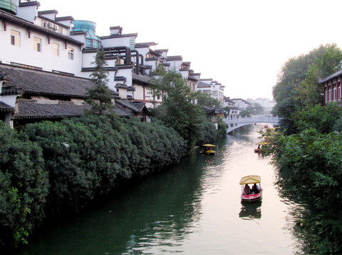 南京夫子庙秦淮河