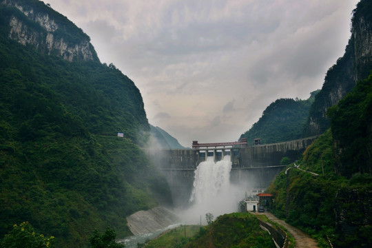 湄江风光