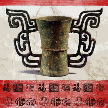 古典風(fēng)裝飾畫 無框畫