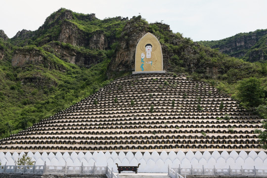 北京十渡乐佛寺万佛台