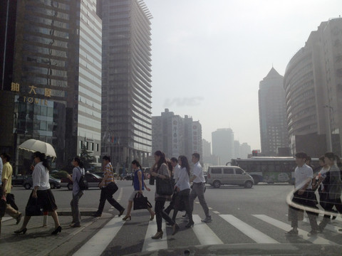 上海 浦东 写字楼 城市建筑