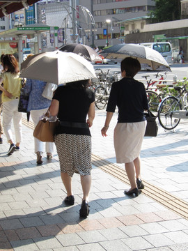 烈日 酷暑 紫外线