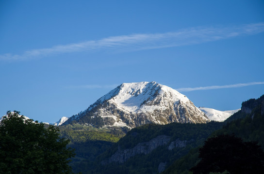 阿尔卑斯雪山