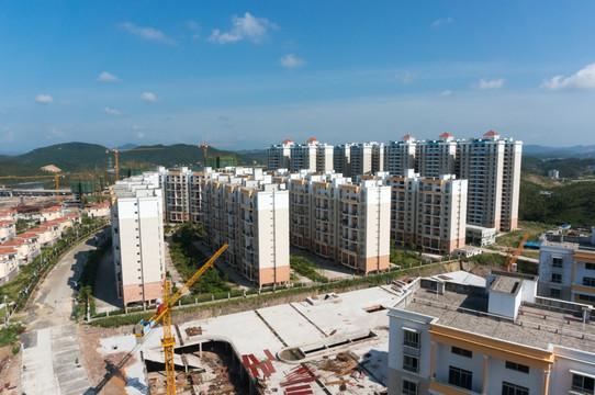 防城港城市风光 金海湾小区