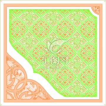 復(fù)古窗花