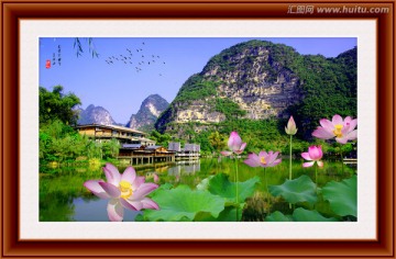 園林風(fēng)景畫
