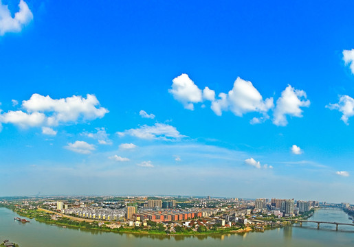 衡阳 全景 建筑 地产