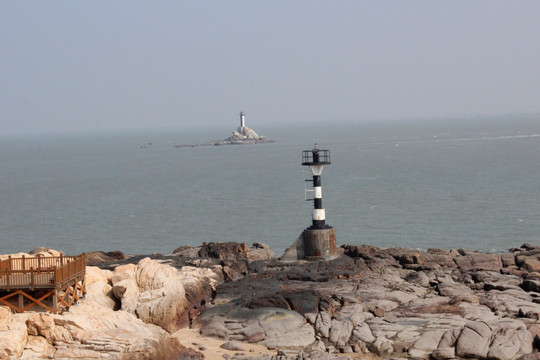 海洋 海滩 海岛 大海 灯塔