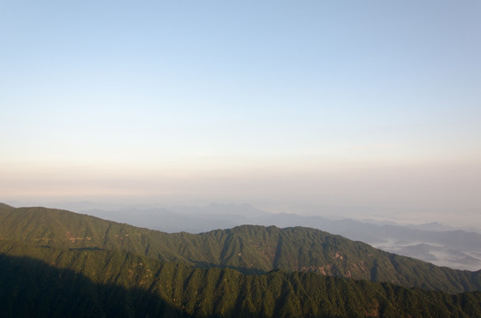 湖北九宫山风光