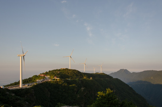 湖北九宫山风光