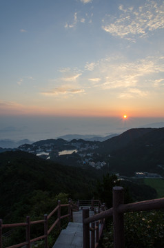 湖北九宫山风光