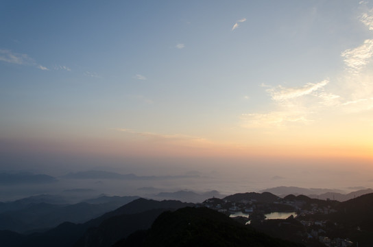 湖北九宫山风光