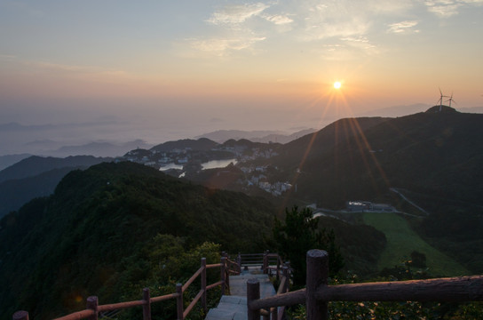 湖北九宫山风光