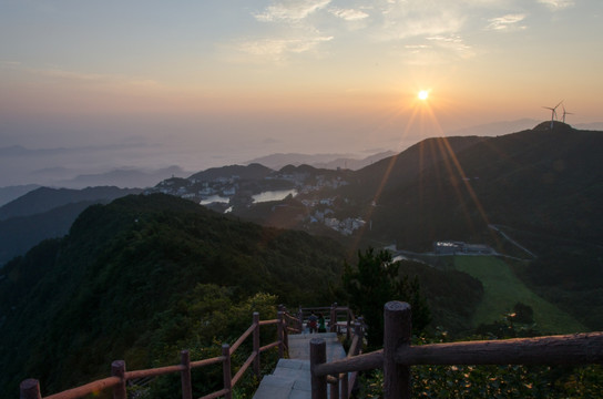 湖北九宫山风光