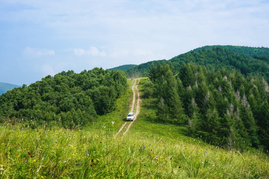 山坡越野驾驶