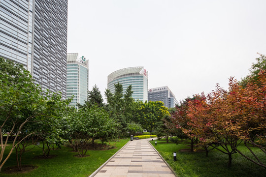 北京金融街 街心花园