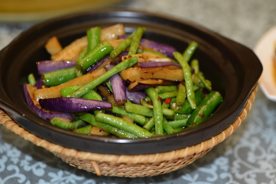 茄子豆角