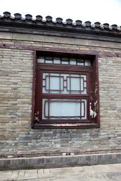 古居窗户 木窗 木格窗