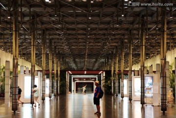 北京国家大剧院入口内景