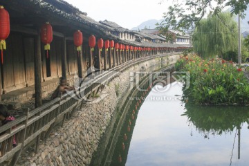 浙江永嘉丽水街风光