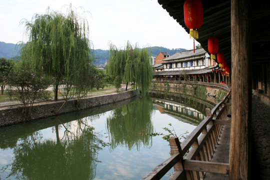 浙江永嘉丽水街风光