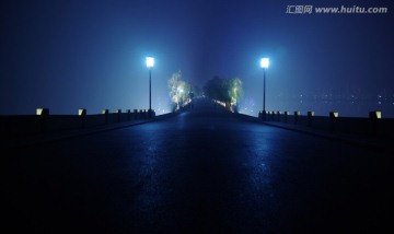 西湖夜景